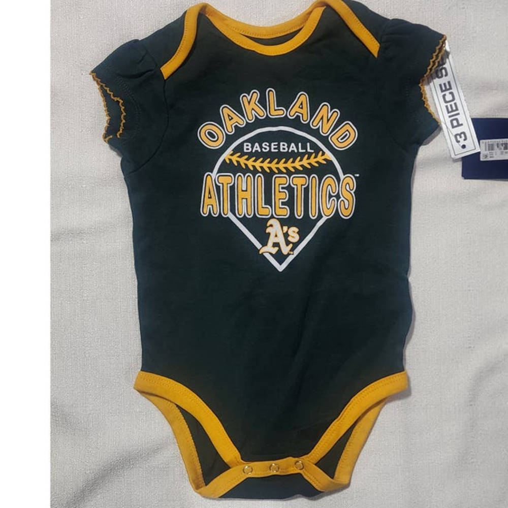 Oakland athletics baby one piece 18 months